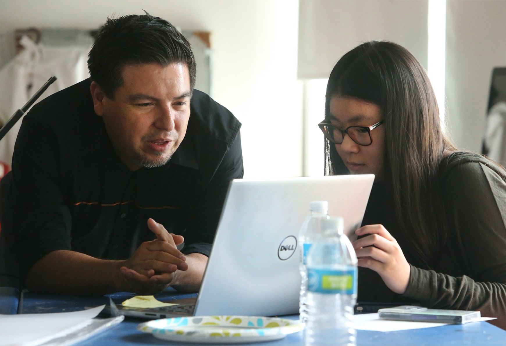 Teens learn the art of curating an artist's show